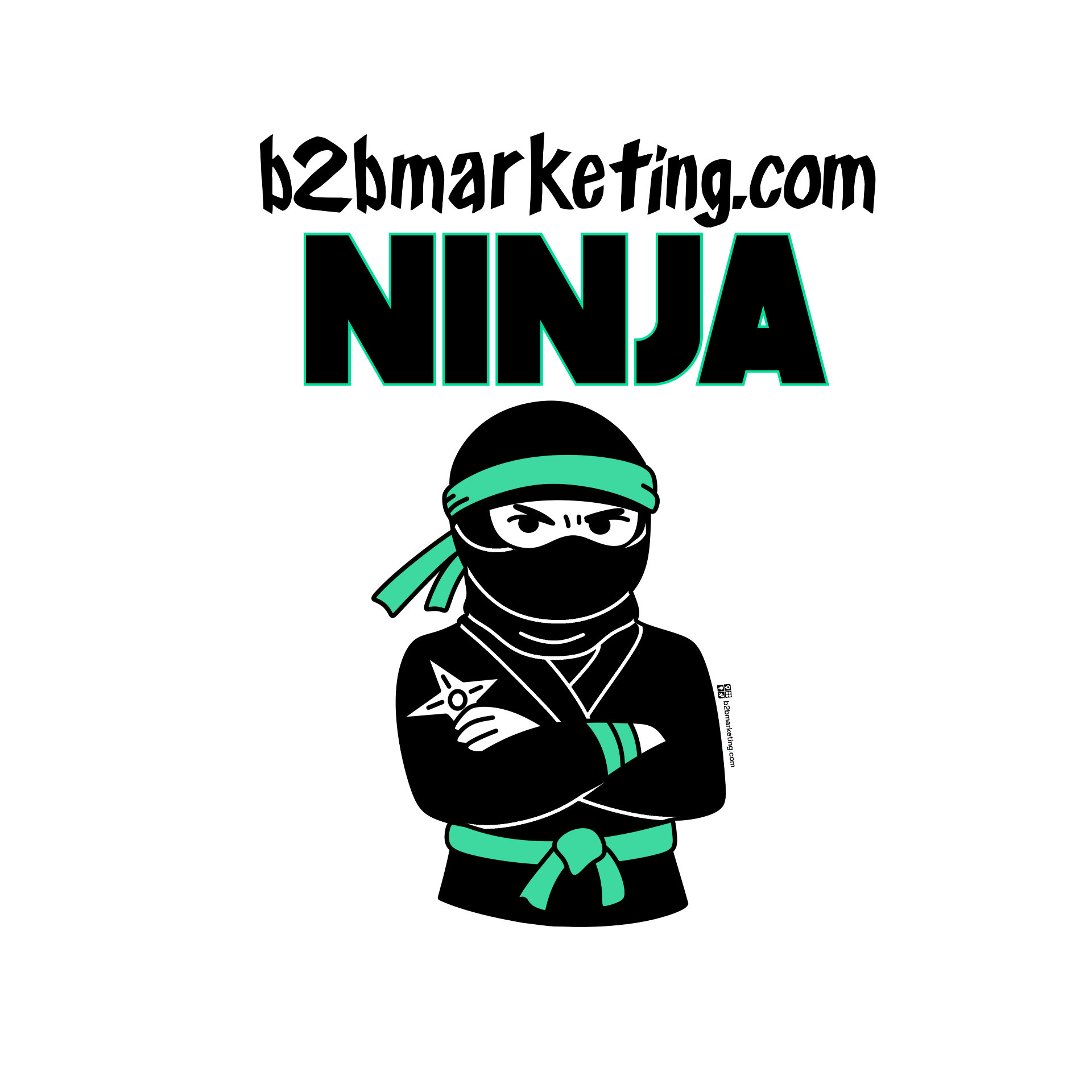 Sticker: b2bmarketing.com Ninja