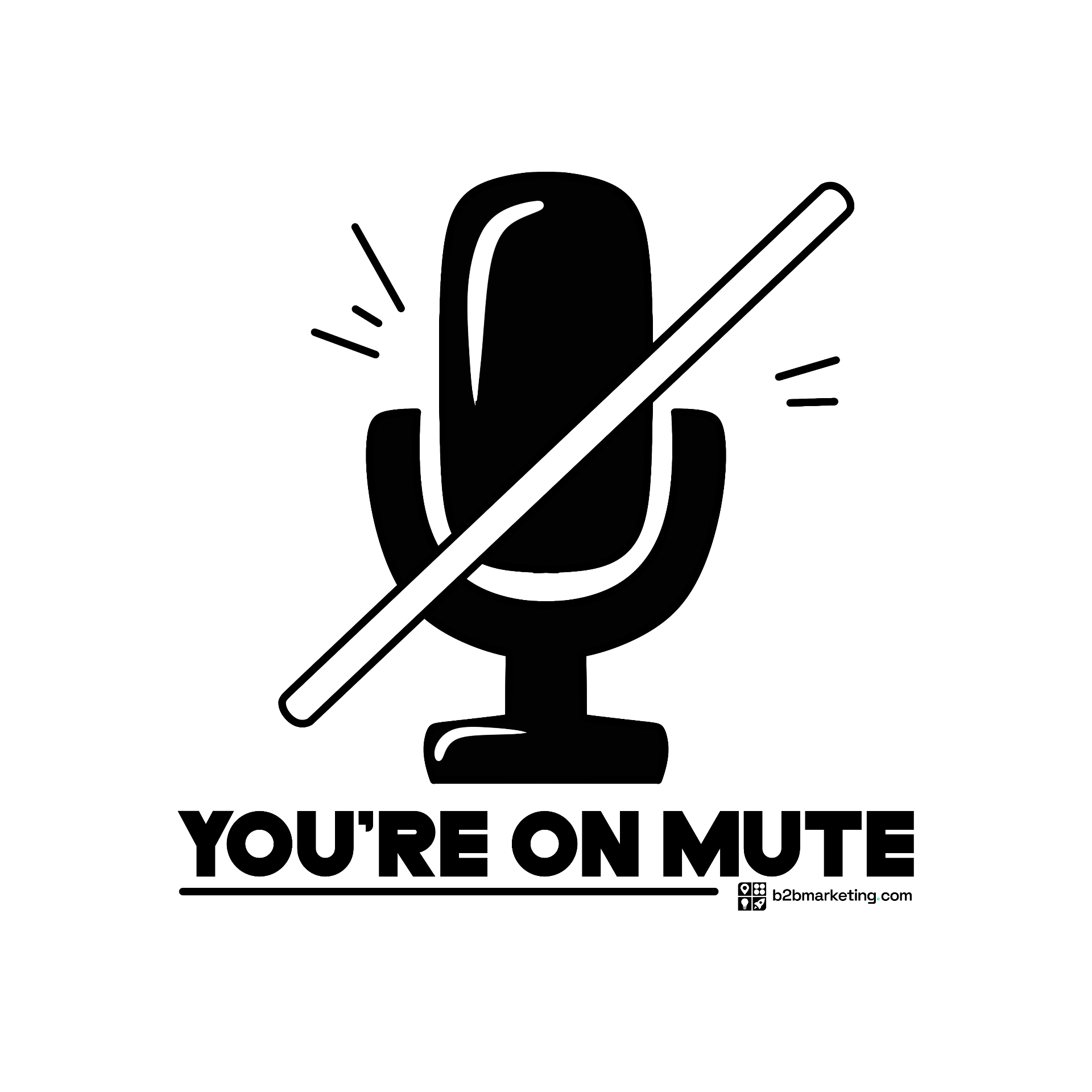 Sticker: You're on mute